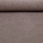 Tissu ameublement velours côtelé Medium Capri - Marron caramel