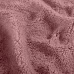 Pile Teddy - tinta unita rosa