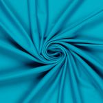 Sport- en zwemkledingstof UNI - Turquoise UPF50 Gerecycled