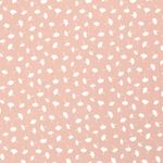 Viskose-Popeline - Bambus Ginkgoblätter Altrosa