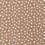 Popelina de viscosa - Bambú y hojas de ginkgo taupe