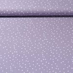 Viskose-Popeline - Bambus Punkte Lila