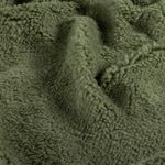 Pile orsetto - tinta unita verde