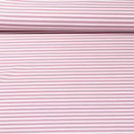 Jacquard Jersey - Streifen Midi Ecru Altrosa