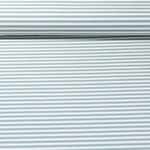 Jacquard Jersey - Streifen Midi Ecru Salbeigrün