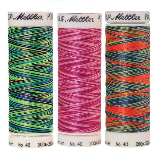 Amann Stickgarn Poly Sheen Multi - 200m