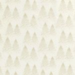 Popeline de coton - Forêt de Noël or écru