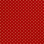Popeline de coton - Étoiles dorées rouges