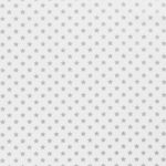 Popeline de coton - Étoiles argentées sur écru