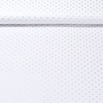 Popeline de coton - Petites étoiles Ecru Argenté