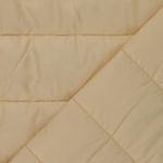 Vadderat jacktyg – ränder 10 cm ecru vadderad