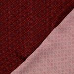 Viscose-twill - mustermix mini Bordeaux