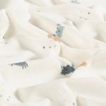 Stretchfrotté – Krabbor Ecru