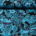 Viskosejersey - Gothic Petrol