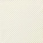 Katoenen popeline - Kleine witte en gouden sterren