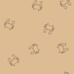 Stretchfrotté - Krabbor Gul