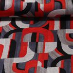 Romanit Jersey - Soft Retro Schwarz Rot