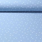 Regenjackenstoff - Aqua Protect Digitaldruck Punkte Blau