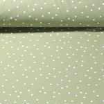 Regenjackenstoff - Aqua Protect Digitaldruck Punkte Grün