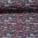 Sweat d&#039;hiver gratté - Comic Boom OMG Rouge