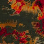 Crêpe de viscose - Batik Marron foncé