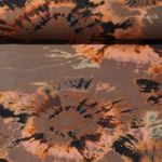 Viskose-Krepp - Batik Taupe