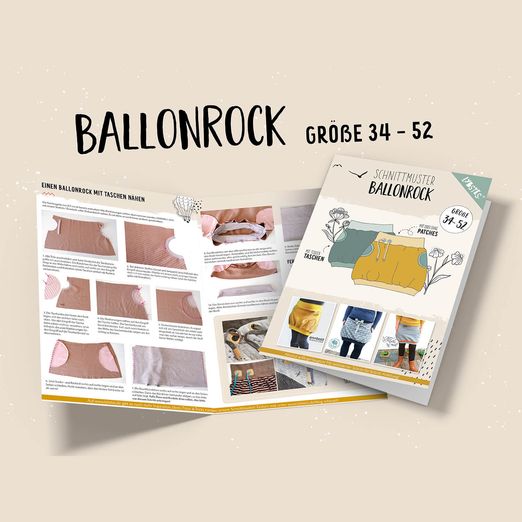 Ballonrock Big - Papier-Schnittmuster