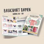 Basicshirt Damen - Papier-Schnittmuster-0