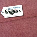 Organické vlněné rouno - rosewood melange