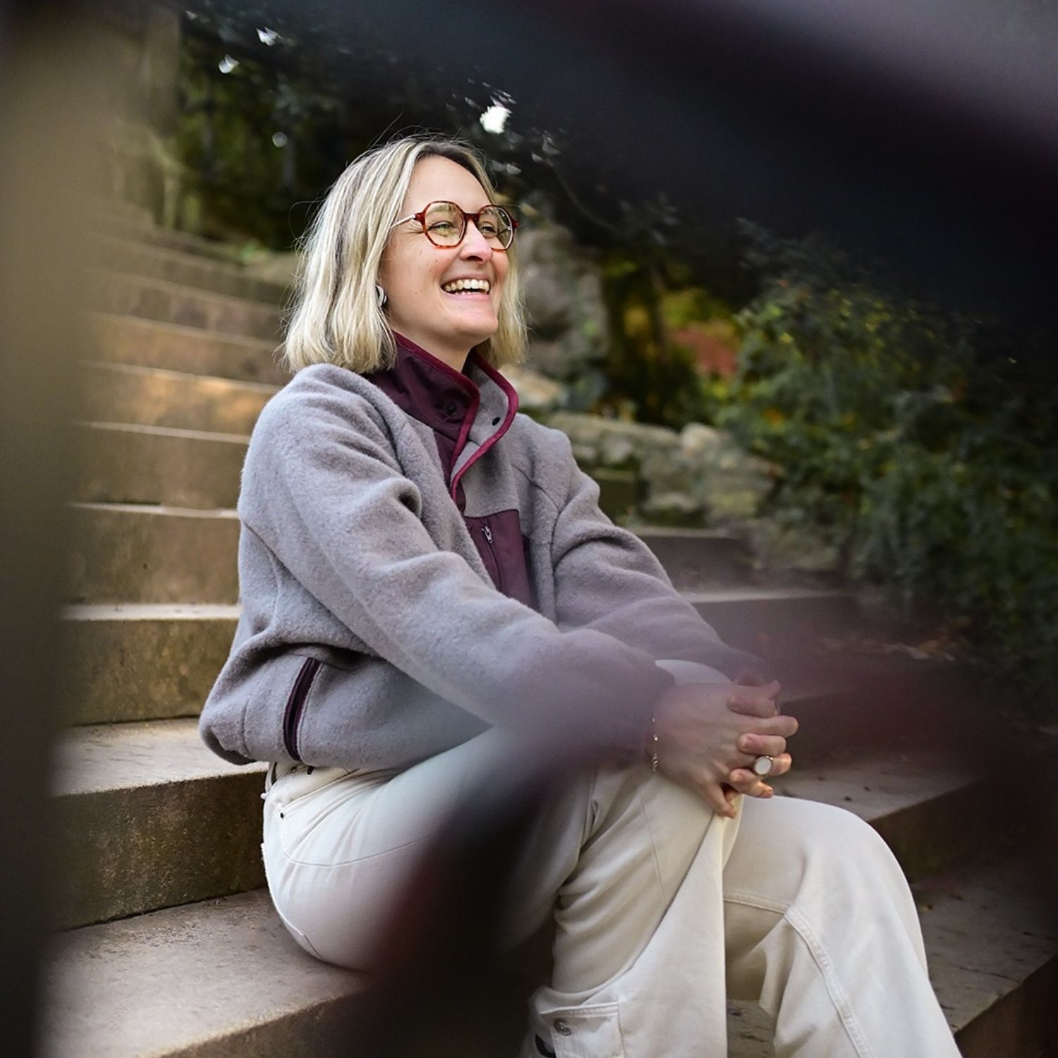 Merino Bio Wollfleece Hamburger Liebe Melange -5 Merino Bio Wollfleece Hamburger Liebe Melange -5