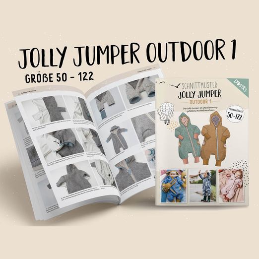 Jolly Jumper Outdoor mit Reißverschluss - Papier-Schnittmuster