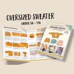 Oversized Sweater - Papier-Schnittmuster-0