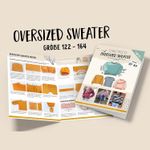 Oversized Sweater Kids - Papier-Schnittmuster-0