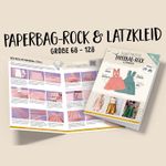 Paperbag Latzrock/Latzkleid - Papier-Schnittmuster-0