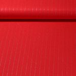 Viscose Stretch - Lurex Aiguilles Rouge Argenté