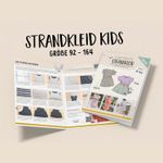 Strandkleid Kinder - Papier-Schnittmuster-0