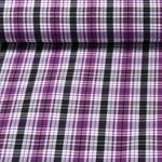 Hosenstoff - Bengaline Schottenkaro Lila