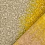 Kapp Tyg - Bouclé färgskiftning gul