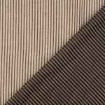 Jersey tricoté - Côtelé Beige