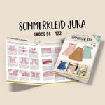 Sommerkleid Juna für Webware - Papier-Schnittmuster-0