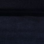 Stricksweat - Chenille Gerippt Navy-0