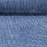 Stricksweat - Chenille Gerippt Hellblau