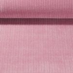 Stricksweat - Chenille Gerippt Rosa