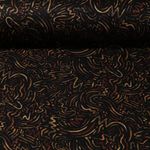 Jersey Romanite - Mélange de lignes Noir Ocre