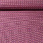 Hosenstoff - Bengaline Rauten Pink