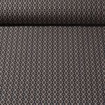 Hosenstoff - Bengaline Rauten Schwarz