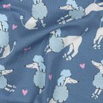 Jersey - Pudlar Glitter Jeansblå