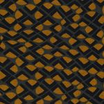 Romanit-jersey – bågmönster ockra