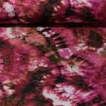 Romanit-Jersey - Digitaldruck Batik Fuchsia