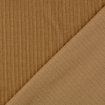 Sweat en maille - Chenille côtelée sable